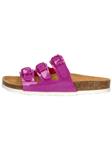 Pantolette "Bioline Kids Glitter" in Rosa