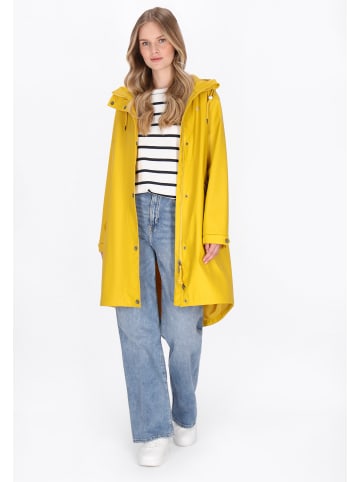 Women Coat in curry yellow