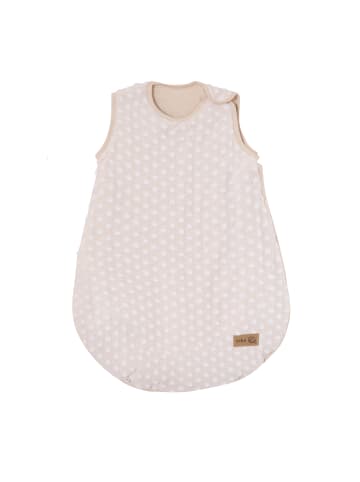 Babyschlafsack 'Frosty Almond' - Ganzjährig aus Baumwolle - Beige