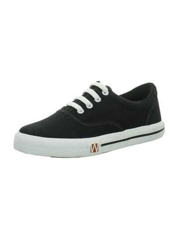 Sportliche Schnürschuhe in Schwarz