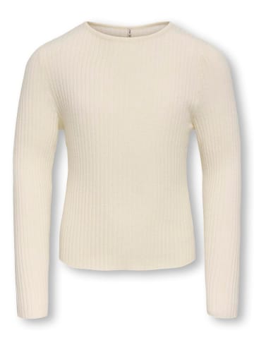 Pullover KOGIBI LS RIB BOATNECK CP KNT in whitecap gray uni