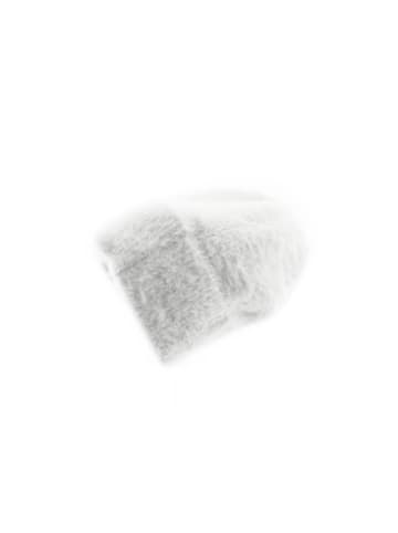 Kuschelige Wollmütze für kalte Tage mit Innenfutter OneSize Unisex in Weiß