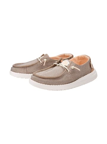 Wendy Y Metallic Sparkle – Schnür-Mokassin für Kinder Rose