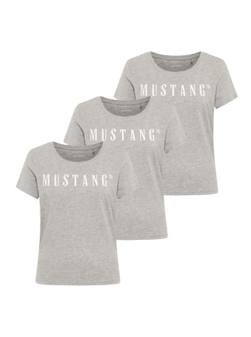 T-Shirt 3er Pack in Grau