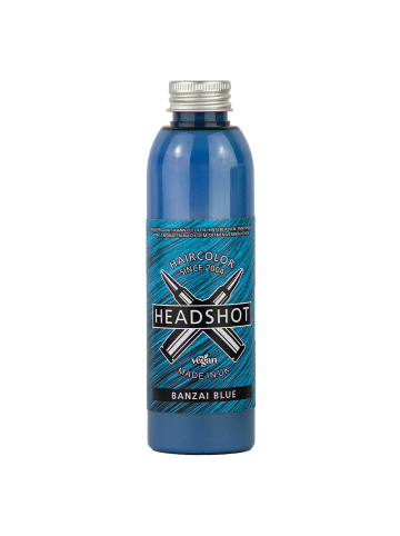 vegane Haarfarbe Banzai Blue 150 ml semipermanente Haartönung lebendige kreativ