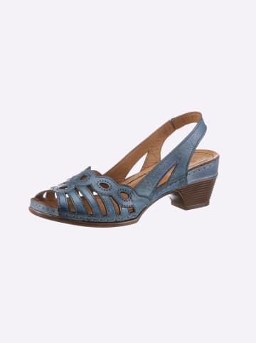 Sandale in royalblau
