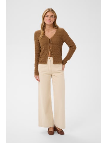 Strickjacke RonetteSZ Gerade Passform in Toasted Coconut