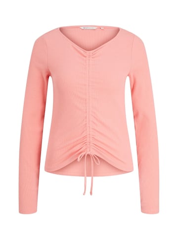 Langarmshirt ROUCHING in Pink