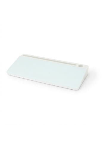 Schreibtisch Organizer in Weiß - (B)40 x (H)5,5 x (T)18 cm