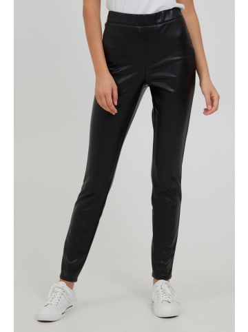 Lederimitathose OXPauline in Schwarz