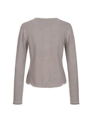 Strickjacke Langarm Yvonne in Silber