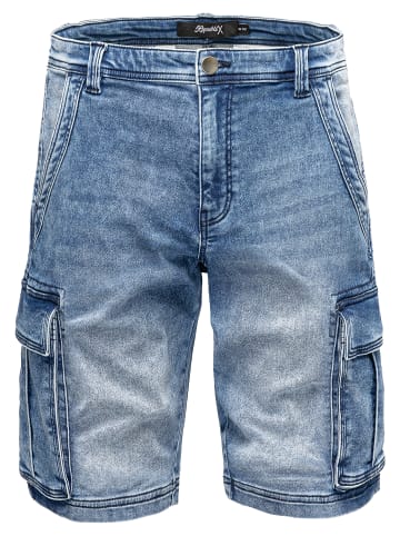 Jeansshorts JAXON in Storm Blue