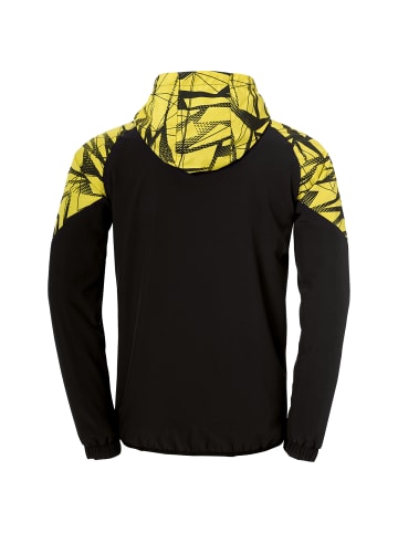 Kapuzenjacke GOAL 25 EVO WOVEN HOOD JACKET Kids in schwarz/limonengelb