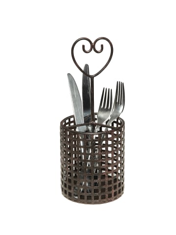 Besteckträger 26cm - antikbraun in antikbraun