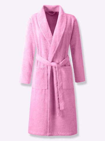 Bademantel in pink