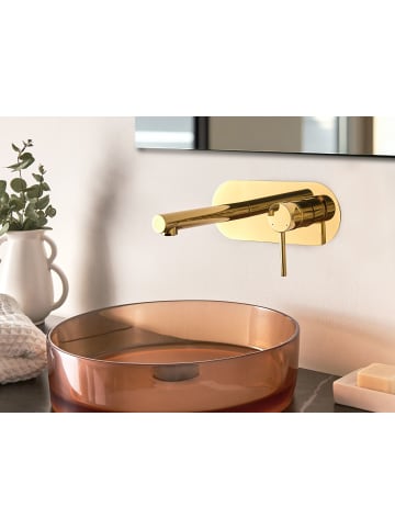 2-tlg Wasserhähne CLAVIJO in Gold