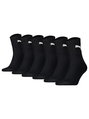 Socken 6er Pack in Schwarz