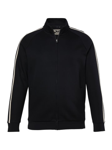 Sweatjacke in schwarz