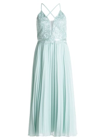 Abendkleid mit Stickerei in Summer Mint