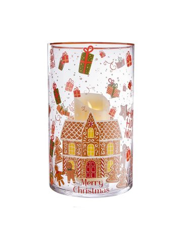 Butlers Windlicht CHRISTMAS DELIGHT in Multicolor