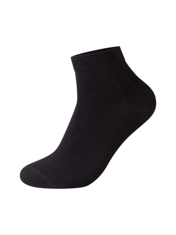 Kurzsocken 10er Pack black