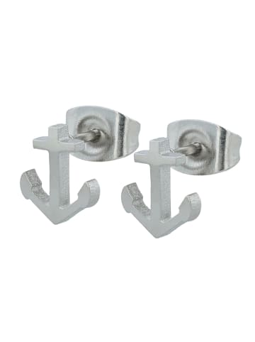 Unisex Ohrringe – Ohrstecker aus Edelstahl in silber
