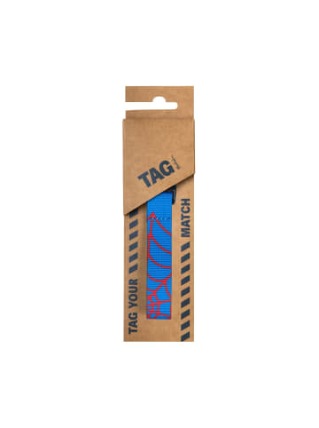 Satch Tag Spider Web blau