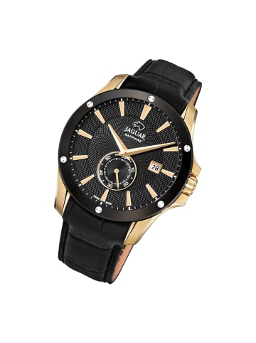 Analog-Armbanduhr Jaguar ACM schwarz groß (ca. 44mm)