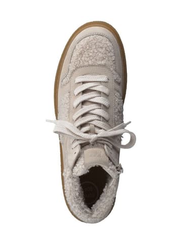Hightop-Sneaker in beige