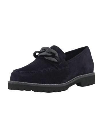 Klassische Slipper in Blau