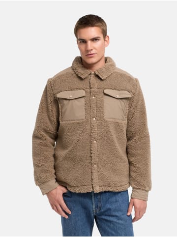 Fellimitatjacke Taureek XX in Dark Taupe