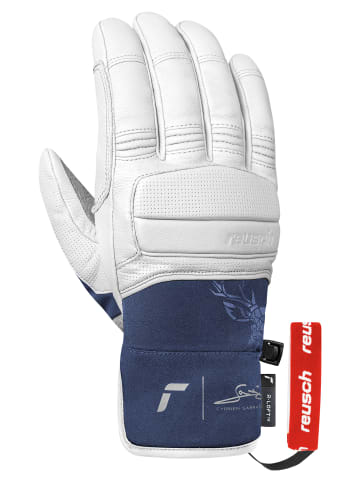 Fingerhandschuhe Cyprien Sarrazin in 1027 white/dress blue