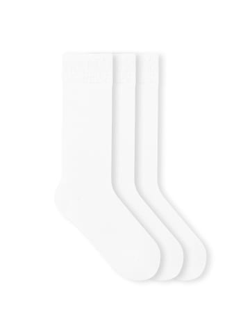 Socken Signature Classics Bundle in 3x Optic White
