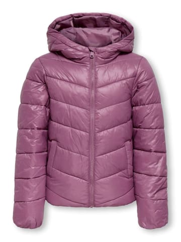 leichte Steppjacke KOGKAJSA LIGHT QUILT HOOD JKT in grape nectar