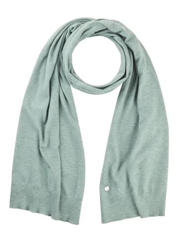 Strickschal in green melange