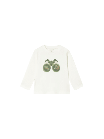 Langarmshirt 1017-2026 Weiß