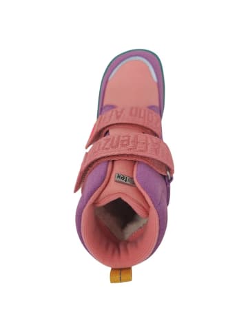 Klettstiefel Vegan Comfy Eule in Lila