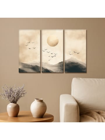 Leinwandbild 3er Set