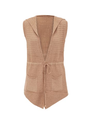Damen Cardigan in Kamel