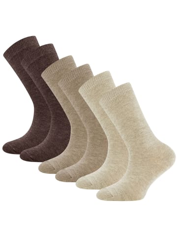 6er-Set Socken 6er Pack Uni in 2150-2185-2800