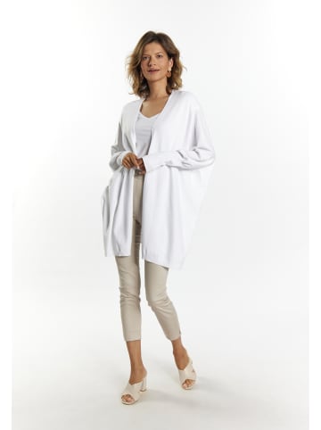 Damen Strick Cardigan in Weiss