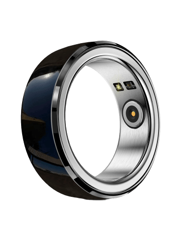 Smart Ring in Schwarz