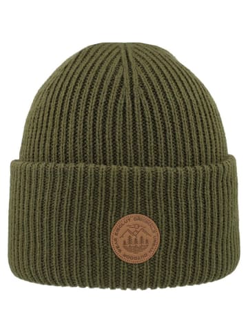 Strickmütze in grün