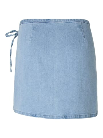 Minirock in Light Blue Denim