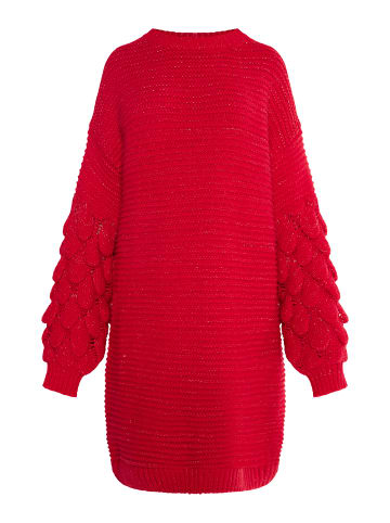 Damen Strickkleid in Rot