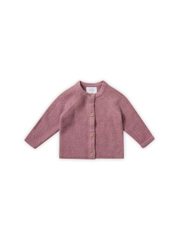 Strick-Cardigan in rose melange