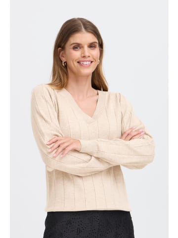 Strickpullover FRKATA Regular fit in Feather Gray Melange