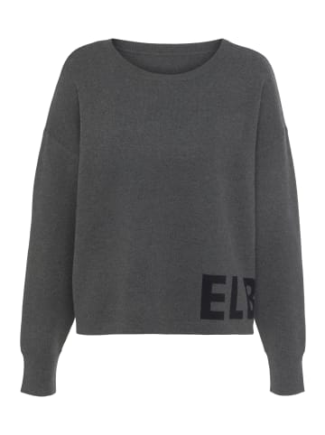 Strickpullover in Anthrazit