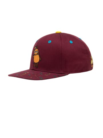 Snapback Cap Maus - Alaaf in dunkelrot