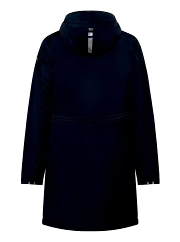 Outdoorjacke mit Kapuze in Dunkelblau